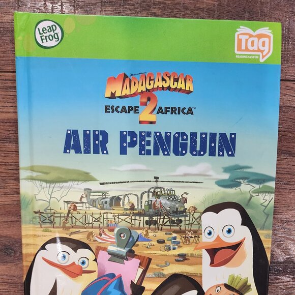 Leap Frog Tag Madagascar Escape 2 Africa Illustrated Fiction Hardcover Book - Picture 2 of 13